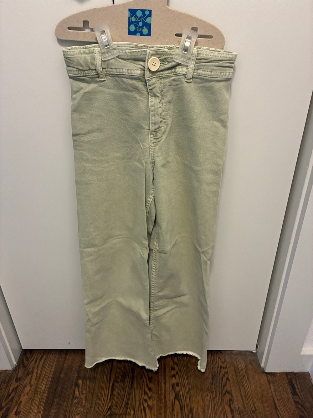 Zara Kids Marine Jeans Light Sage Green